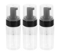 Lurrose Set 3pezzi Raffredda Lattine Bottiglie da Viaggio Vuote in Pet 100ml, Leggere e Ermetiche per Shampoo e Cosmetici, per Viaggi di Lavoro
