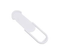 Lurrose Set da 6 Coperture Privacy per Webcam Computer e Telefono, Slider Compatto Multiuso, Facile da Usare, Protezione Sicurezza Dati Personali (Bianco, Nero, Grigio Argento)