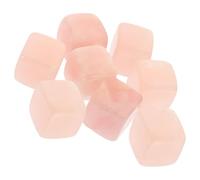 Lurrose Set da 8 Pietre per Whisky in Cristallo Riutilizzabili di per Bevande Fredde Pietre Refrigeranti per Cocktail Uomo Appassionato di Whisky