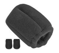 Lurrose Set di 3 coperture antiscottatura per asciugacapelli: accessorio diffusore in spugna per asciugacapelli, ideale per lo styling a casa, protegge i capelli dal calore, perfetto per viaggi e