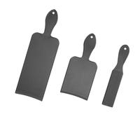 Lurrose Spatola per Tintura Chioma 3pezzi in Abs Nero Lunga Durata e Design Ergonomico per Hair Coloring e Evidenziazione Professionale