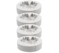 Lurrose Stampo in Silicone per Aromaterapia a Forma di Margherita e Crisantemo, Set da 4 Pezzi Riutilizzabile Resistente Alte Temperature, per Creazioni Artigianali e Decorazioni