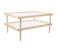 Lurrose Stendino per Spaghetti e Pasta Doppio Supporto per Essiccazione Noodle Design Semplice e Spaziatura per Cucine Ristoranti e Negozi di Pasta