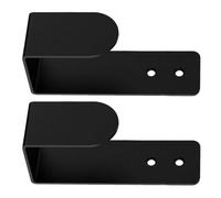 Lurrose Supporto da Parete per Tastiera in Acrilico Resistente, Set 2 Pezzi Montaggio a Muro, Porta Tastiera Meccanica per Sala Studio Ottimizzazione Spazio Scrivania