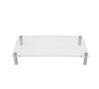 Lurrose Supporto Elevatore per Monitor da Scrivania in Acrilico Trasparente