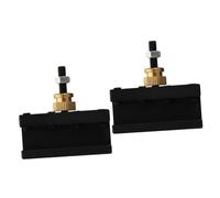 Lurrose Supporto Per Cambio Utensile Rapido Da 2 Pezzi Mini Supporto Per Tornio Portacoltelli Portatile Portautensili Per Tornio Lega Di Alluminio Nera