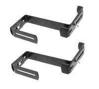 Lurrose Supporto per Fioriera da Balcone in Ferro Regolabile Porta Piante Esterno Resistente per Giardino e Interno Gancio Appendivasi Decorativo per Spazi Verticali