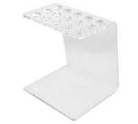 Lurrose Supporto Portaforbici Trasparente in Acrilico per Parrucchiere, Organizer per Forbici e Pettini da Barbiere, Contenitore Salone Compatto per Accessori da Toelettatura