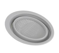 Lurrose Tampone di Pulizia in Silicone per Pennelli Trucco Portatile, Tappetino Detergente Flessibile e Sicuro per Strumenti Cosmetici, Accessorio Pratico per Uso Domestico e Centri