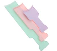 Lurrose Tavola per Tintura Chioma Pennello e Spatola 3 Pezzi Set, Strumento per Mèches Professionale per Colorazione Precisa, Lavagna per Evidenziare Chioma Adatta a Uso Personale e