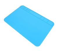 Lurrose Tavolo Di Riparazione Tampone in Silicone Contatore Silicio Di Grandi Dimensioni Scrivanie Tappetino Elettronico Saldatura Saldare Manutenzione Workstation Gel Di Silice Sky-blue