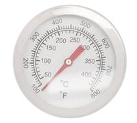 Lurrose Termometro da Chef in Acciaio Inossidabile per Alimenti e Barbecue, Indicatore Temperatura Forno Quadrante Ampio e Scala Digitale, Termometro da Cucina Portatile per Cottura