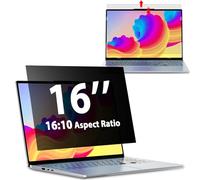 LUSA DESIGN Pellicola protettiva per computer portatile da 16 pollici, 16:10, anti spy, luce blu, antiriflesso, rimovibile, 16 pollici, per computer portatile, compatibile con Lenovo Hp Acer Dell