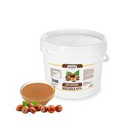 LUSCIOUX Crema Anidra Nocciola 45% per Farcitura - Secchiello da 3 Kg