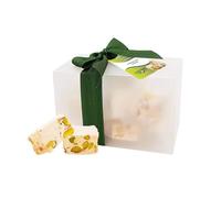 LUSCIOUX Cubetti di Torrone Morbido al Pistacchio 200 g in Astuccio Elegance