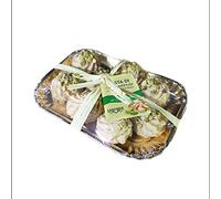 LUSCIOUX Pasta di Mandorla in vassoio da 150 g (Al Pistacchio)