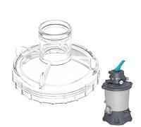 LusDoly P6665 Pezzi di Coperchio per Filtro a Sabbia Pompa Piscina per Pompe Filtro Bestway Flowclear, Ricambio per Pompa Filtro Piscina Fuori Terra