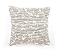 Lush Decor Adelyn - Federa decorativa per cuscino, 50,8 x 50,8 cm, colore: neutro