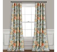 (TG. 84 x 52) Lush Decor - Coppia di tende da finestra, 213,4 x 132,1 cm, colore