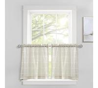 Lush Decor Farmhouse - Livelli da cucina testurizzati, colore: Beige 58 x 36 + 1,5 (ogni 29 x 36 + 1,5)