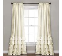 Lush Decor Set pannello finestra, avorio, 213,4 x 101,6 cm