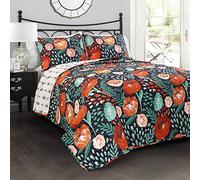 Lush Decor Set Trapunta Blu Marino, King