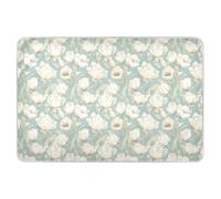 Lush Tulipani verde pallido extra large riutilizzabili tappetini morbidi assorbenti per bambini neonati per neonati 132,1 cm L x 86,4 cm W