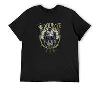 LUSHAOJIANG Goatwhore Band Gladiator Souls of Despair Mens T-Shirt Black Tees Unisex Shirt XL
