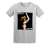 LUSHAOJIANG Goldfrapp Supernature Mens Gray T-Shirt 3XL