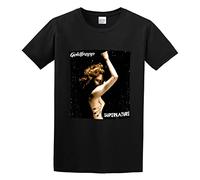 LUSHAOJIANG Goldfrapp Supernature Mens T-Shirt Black Tees Unisex Shirt 3XL