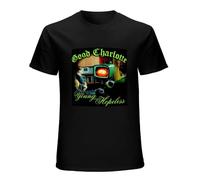 LUSHAOJIANG Good Charlotte Young & Hopeless Mens T-Shirt Black Tees Unisex Shirt L