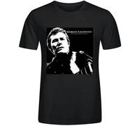 LUSHAOJIANG Gordon Lightfoot The United Artists Collection Mens T-Shirt Black Tees Unisex Shirt XL