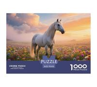 Lusitano, Gioco Di Puzzle Da 1000 Pezzi, Attività Conviviale Per La Famiglia, Regalo O Souvenir, Adatto Dai 10 Anni, Horse, 70x50cm/1000pcs