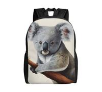 L'Uso Quotidiano Borsa Da Viaggio Koala And Butterfly Borse Da Scuola Multicolor Rucksack Per Idea Regalo, Adulti, Escursionismo, 42X32X14Cm