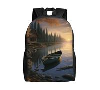 L'Uso Quotidiano Zaino Per Le Scuole Canoe By The Water Borsa Da Viaggio Eleganti Borse Da Scuola Per Studenti, Adulti, Scuola, 42X32X14Cm