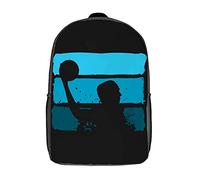 L'Uso Quotidiano Zaino Scuola Water Ball Game Sport Borse Da Scuola Eleganti Backpack Per Escursionismo, Idea Regalo, Adulti, 42X32X14Cm