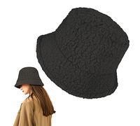 Lusofie Cappello da Pescatore Donna Invernale Soffice Cappelli Soffice e Caldo Cappello da Pescatore Invernale Caldo da Donna in Lana di Agnello