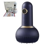 Lussara 4-in-1 Lymphatic Drainage Massager, Lymphatic Drainage Massager for Legs, Arms & Belly Anti-Cellulite, Lipedema Massage Drainages Tool (blue,cupping device)