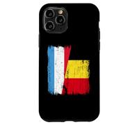 Lussemburgo Belgio Mezza Bandiera Lussemburghese Maglia Belga Custodia per iPhone 11 Pro