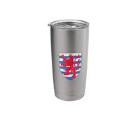 Lussemburgo Scudo Medievale Roude Leiw Stemma Blazon Bicchiere termico in acciaio inox doppia parete