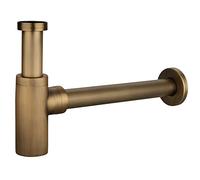 Lusso Bagno Cucina Sifone de Lavabo Lavello Tondo Ottone Antico Sanlingo