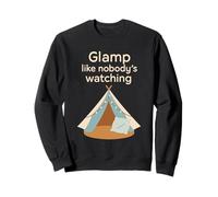 Lusso Camping Glam Life Nature Retreat Adventure Gift Felpa