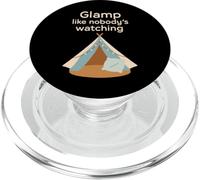 Lusso Camping Glam Life Nature Retreat Adventure Gift PopSockets PopGrip per MagSafe