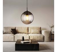 Lusso Coprire Lampada Sospensione Vetro Sfera Rauch-Farben Salotto Ess Camera a