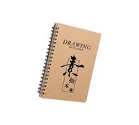 Lusso Dorato Copertina rigida Sketch Pad Notebook Pagine ispessite per la pratica della pittura Disegno Carta Sketch Pad Acquerello Notebook