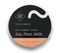 Lusso Face Balm with Carrot Seed Oil, Pure Tallow Balm as Vitamin-Rich Natural Face Moisturizer, Men and Women's Cleansing Balm for Face and Body, Unscented, 100 g - Fierce Nature