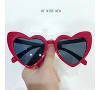 Lusso Forma Cuore Occhiali da Sole UV400 Moda Tonalità Outdoor per Donne Nuovo