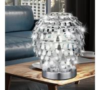 Lusso Paviment Supporto Luce Dormire Camera Notte Luce Lampada Cromo Tavolo Luce [EEK: Non valutato]