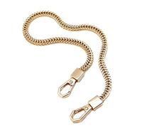 Lusso Piccola Borsa A Forma Di Serpente Catena Osso Cross-Span Metallo Coperto Catena Sostituire Le Donne Borse Cinghie Sostituzione, Soldi poco profondi#6 centimetri 1.2 Me
