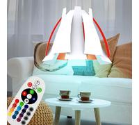 Lusso RGB LED Coprire Lampada Sospensione Ess Camera a Dimmerabile Telecomando [EEK: F]